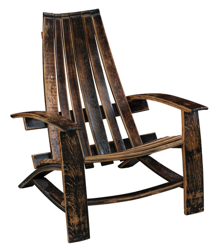 Whiskey Barrel Lawn Chair
